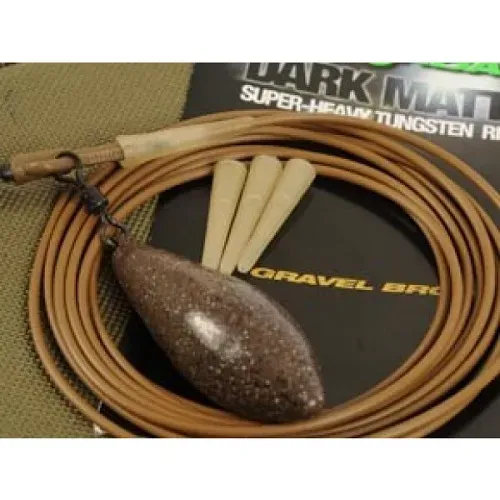 Korda Dark Matter Nano Super Heavy Tungsten Rig Tubing Gravel