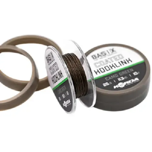 Korda Trenzado Basix Coated Hooklink 25lb 113kg 10m