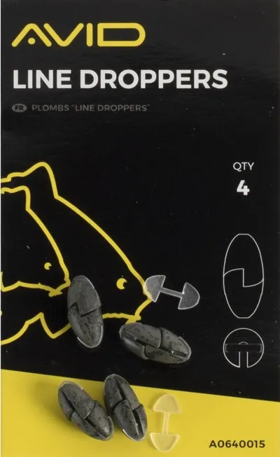 AVID CARP LINE DROPPERS 4 UNID A0640015