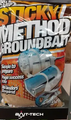 BAIT TECH STICKY METHOD GROUNDBAIT 2KG BT SMGB
