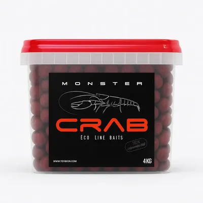 TRYBION BOILIES MONSTER CRAB ECO LINE BAITS 20MM 4KG 10439