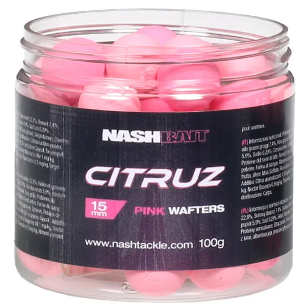 Nash Citruz Wafters Pink 12mm