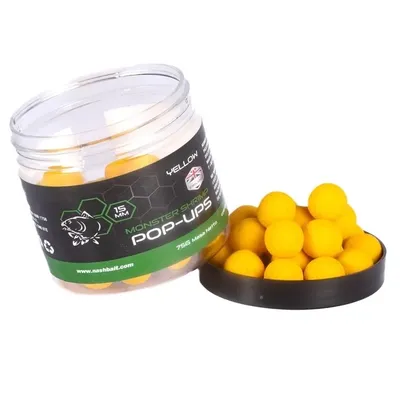Nash Monster Shrimp Pop Ups Yellow 20mm