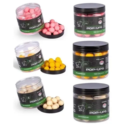 Nash Monster Shrimp Pop Ups White 20mm