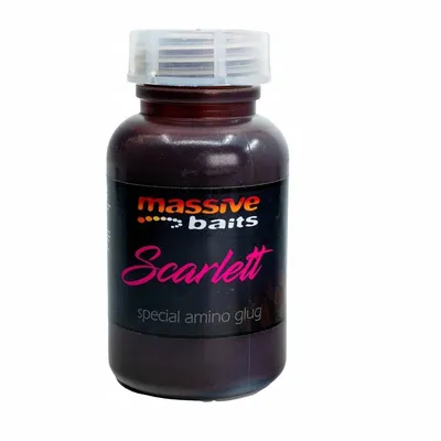 MASSIVE BAITS SPECIAL AMINO GLUG SCARLETT 250ML SAG008