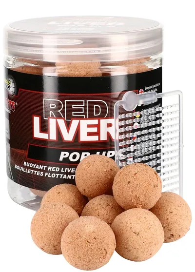 STARBAITS RED LIVER POP UPS 20MM 71711