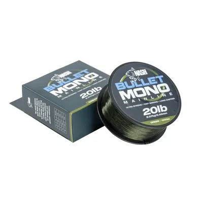 Nash Bullet Mono Green 0,37mm 1000m
