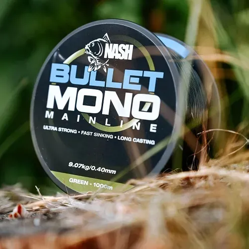 Nash Bullet Mono Green 0,37mm 1000m