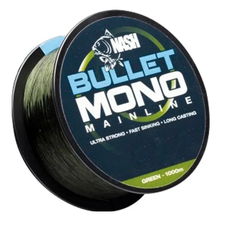 Nash Bullet Mono Green 0,37mm 1000m