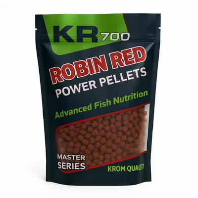 Krom Quality KR700 Power Pellets Robin Red 8mm 800g