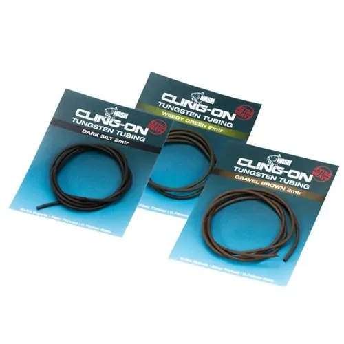 Nash Cling On Tungsten Tubing Gravel Brown 2mm