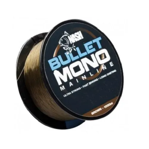 Nash Bullet Mono Brown 0,37mm 1000m