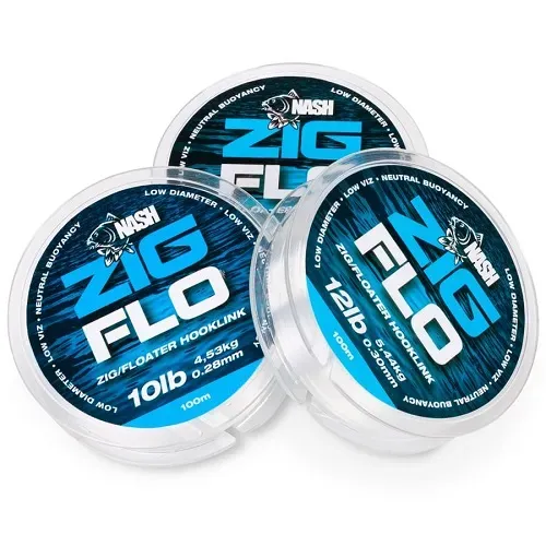 Nash Zig Flo 12Lb 0,30mm 100m