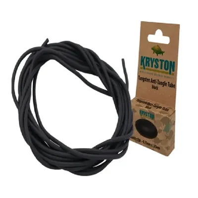 KRYSTON TUNGSTEN ANTI TANGLE TUBE 0.75MM X 1.85MM BLACK KRAC5