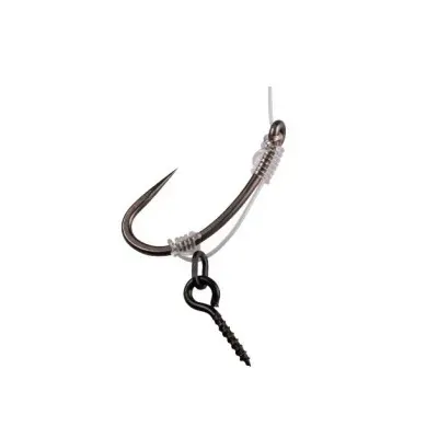 Nash Fluoro D-Rig Fang X Micro Barb 20lb Size 4