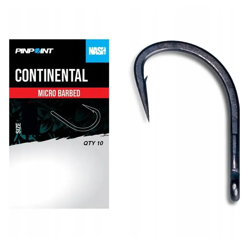 Nash Continental Micro Barbed Size 6