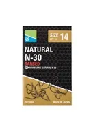 PRESTON INNOVATIONS HOOKS NATURAL N 30 BARBED SIZE 10 15 UNID P0150071
