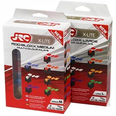 JRC X-Lite Rod Bloxx Large Multe Colour Inlays