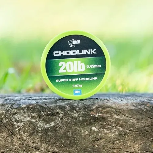 Nash Chod Link Super Stiff Hook Link 20m 25Lb