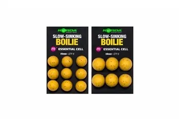 KORDA SLOW SINKING BOILIE ISO FISH 18MM 6 UND KPB56