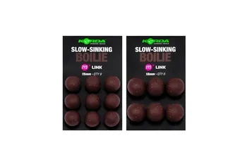 KORDA SLOW SINKING BOILIE LINK 18MM 6 UNID KPB54