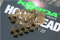 KORDA HOOK BEAD MEDIUM GREEN QTY20 KHB