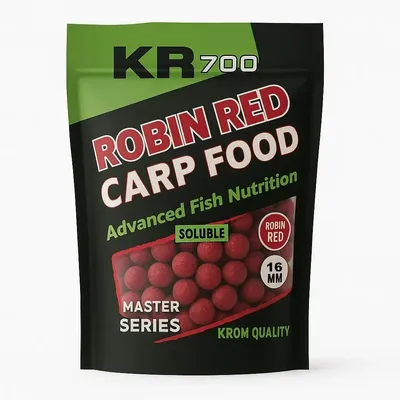 Krom Quality KR700 Boilies Solubles Robin Red 16mm 800g