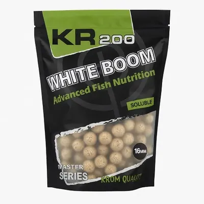 Krom Quality KR200 Boilies Solubles White Boom 16mm 800g