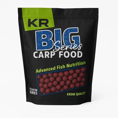 Krom Quality KR100 Big Series Boilies Solubles Krill & Garlic 12/16mm 2,5kg