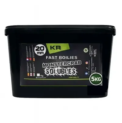 Krom Quality KR600 Fast Boilies Monstercrab Solubles 20mm 5kg