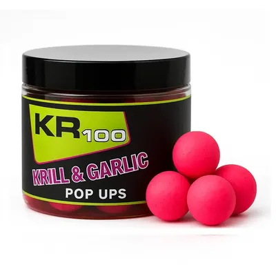 Krom Quality KR100 Pop Ups Krill & Garlic Pink 15mm