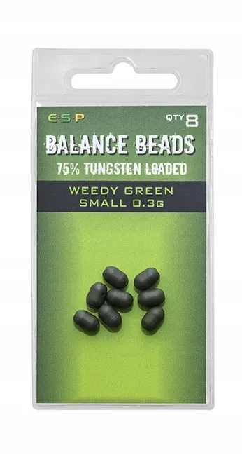 ESP BALANCE BEADS SMALL 0.3G WEEDY GREEN 8 UNID ETTLBB01WG