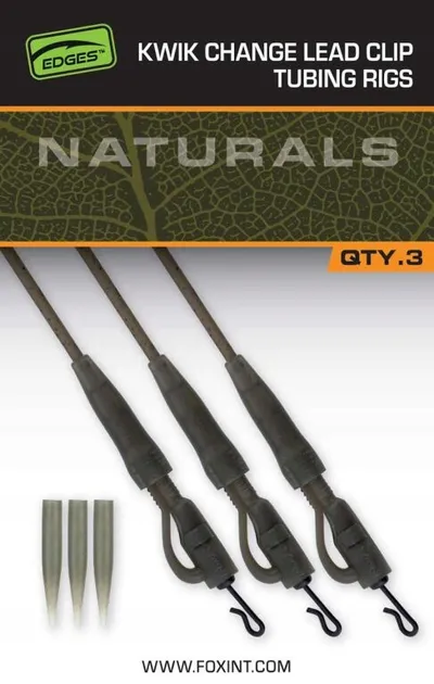 FOX EDGES™ NATURALS KWIK CHANGE LEAD CLIP TUBING SETUP CAC895