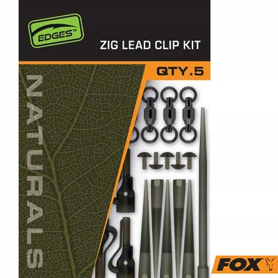 FOX EDGES™ NATURALS ZIG LEAD CLIP KIT CAC845