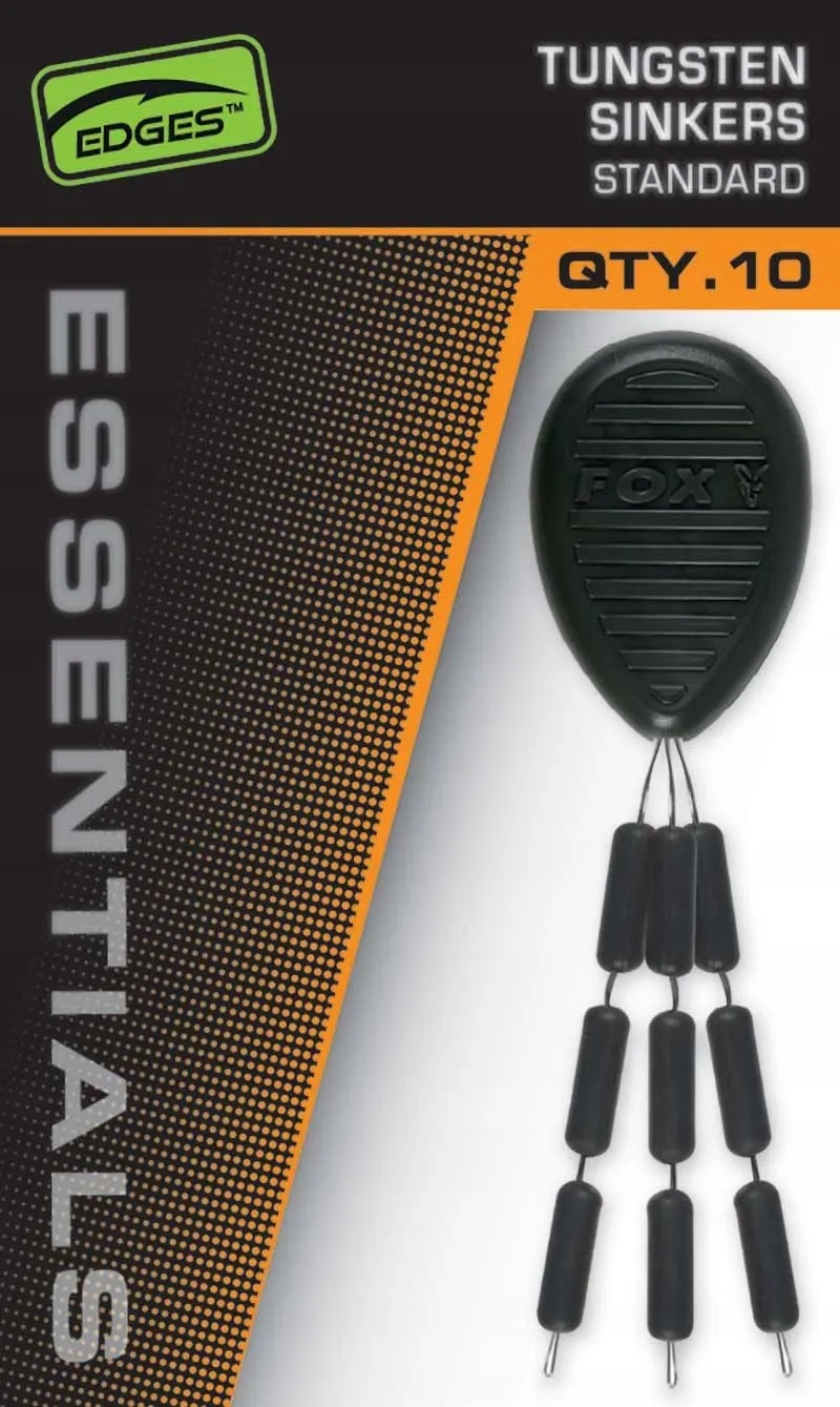 FOX EDGES™ ESSENTIALS TUNGSTEN SINKERS STANDARD 10 UND CAC891
