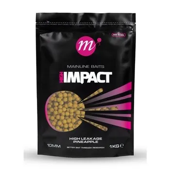 MAINLINE HIGH IMPACT BOILIES SCOPEX & BLACKCURRANT 10MM 1KG M23139