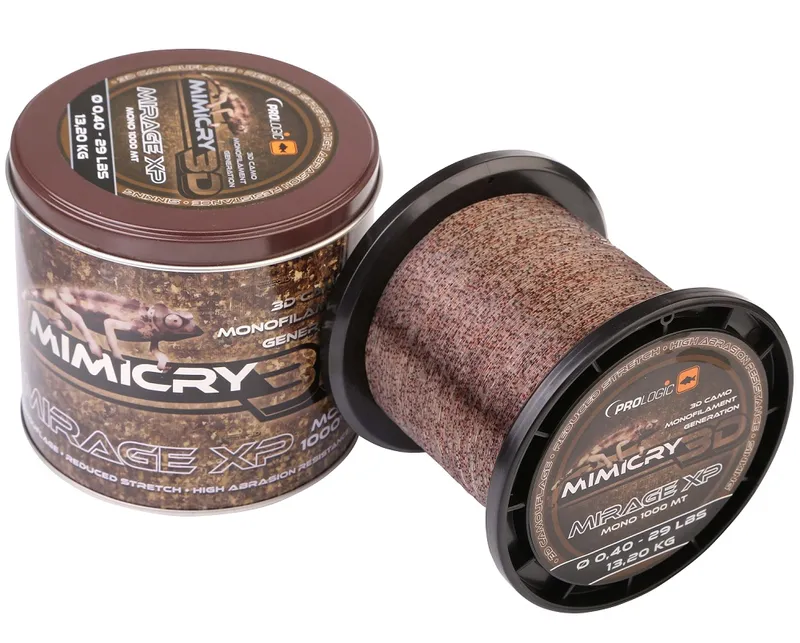 PROLOGIC MINICRIY 3D MIRAGE XP MONO 0.38MM 25LB 11.30KG 1000MT 48437