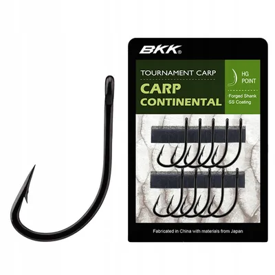 BKK CARP CONTINENTAL SIZE 4 10PCS