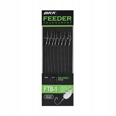 BBK FEEDER TOURNAMENT FTB-1 BAYONETA RIGS SIZE 12 8PCS