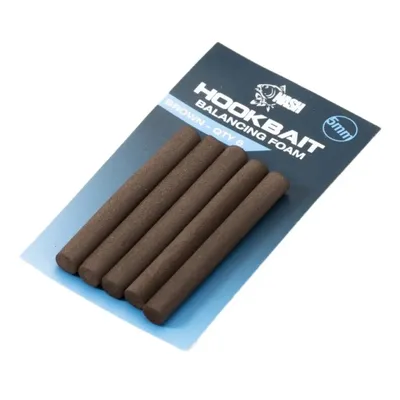 Nash Hookbaits Balancing Foam Brown 5mm Qty5