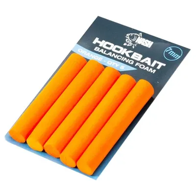 Nash Hookbaits Balancing Foam Orange 7mm Qty5