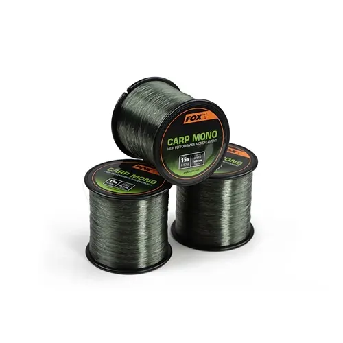 Fox Carp Mono High Performance Monofilament 033mm 15lb 6,80kg Green 1000m