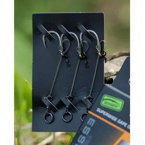 Fox Anzuelos Edges Super Wide Gape Chod Rigs Size 4