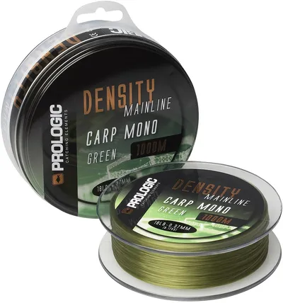 PROLOGIG DENSITY MAINLINE CARP MONO GREEN 0.37MM 18LB 1000M 64112
