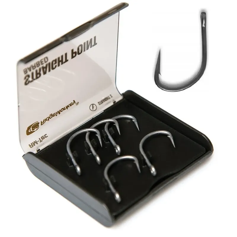 Ridgemonkey Straight Point Barbed Size 8
