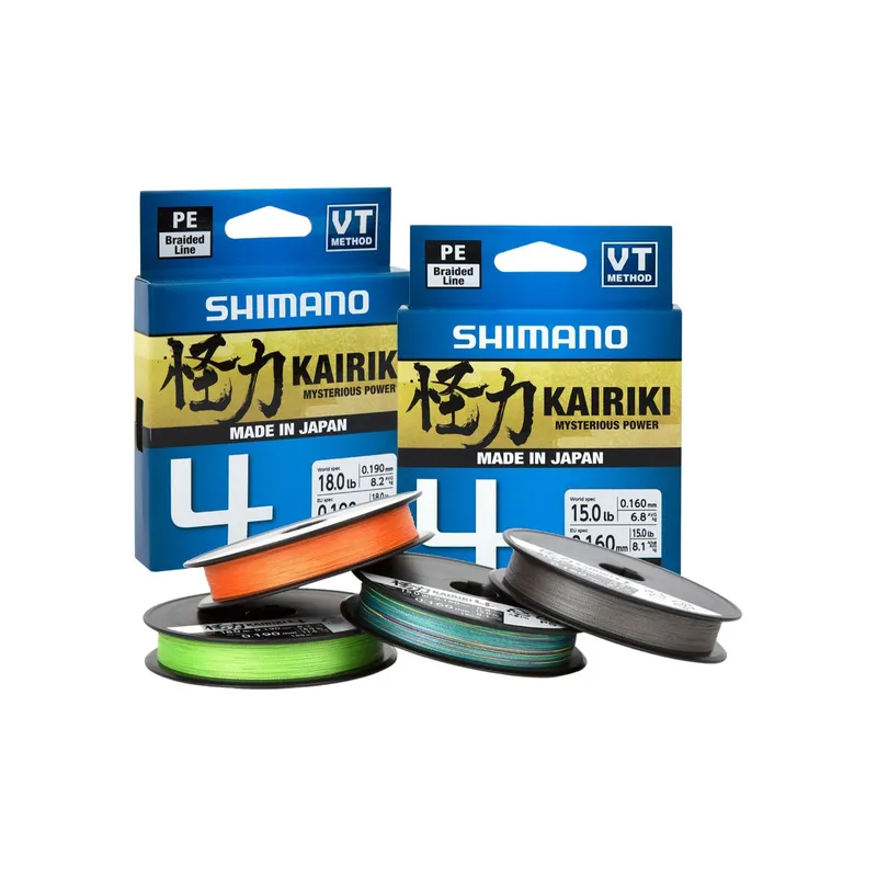 SHIMANO KAIRIKI 4 0.16MM 8.1KG 300M STEEL GRAY LDM64TE1516030S
