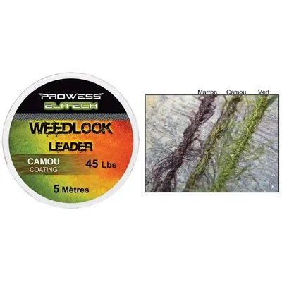 PROWESS ELITECH WEEDLOOK LEADER CAMOU 45LB 5MT PRCLA4002CAMOU