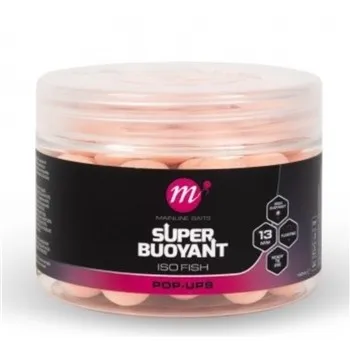 MAINLINE ISO FISH SUPER BUOYANT POP UPS 13MM WHITE M21095