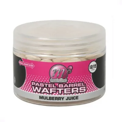 MAINLINE PASTEL WAFTERS BARRELS MULBERRY JUICE 10X14MM 150ML M35003