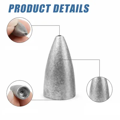 BAITS FISHING WORM WEIGHT 3/8 OZ 12 PIEZAS BF10114